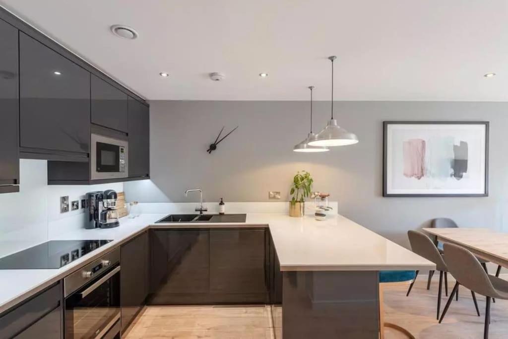 Kings Cross Walking Distance Luxury Private Garden House Londra